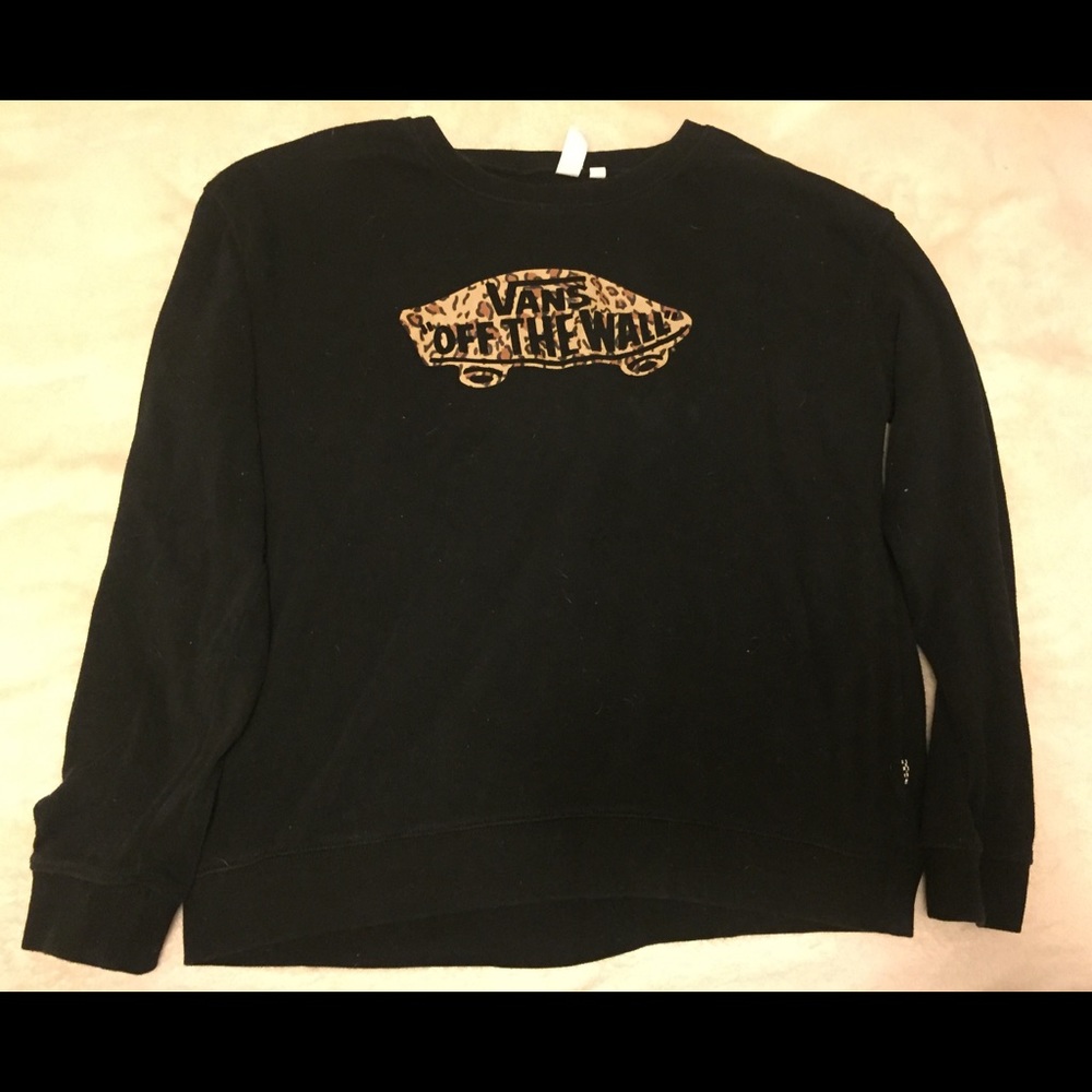 Vans cheetah print sweater